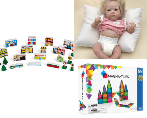 Toys cover photo collage