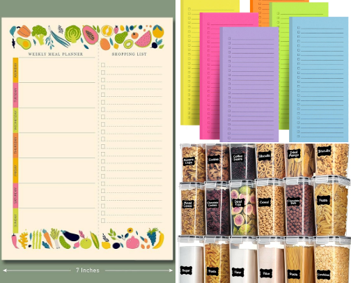 Budget Grocery Essentials That Help Me Save Money cover photo collage