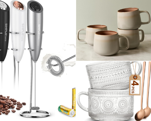 Cozy Coffee Bar Essentials cover photo collage