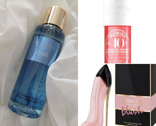 Perfumes cover photo collage