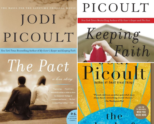 Jodi Picoult books cover photo collage