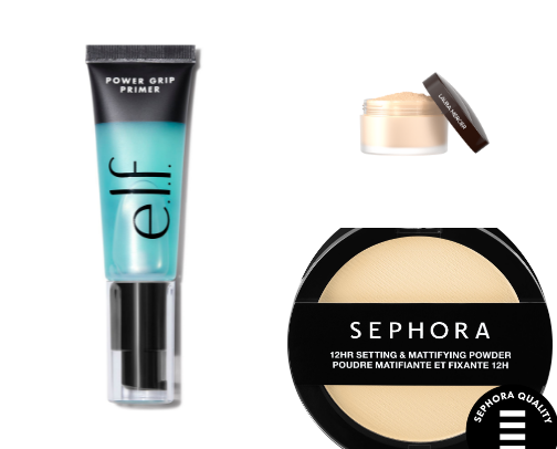 Oily Skin Makeup Essentials cover photo collage