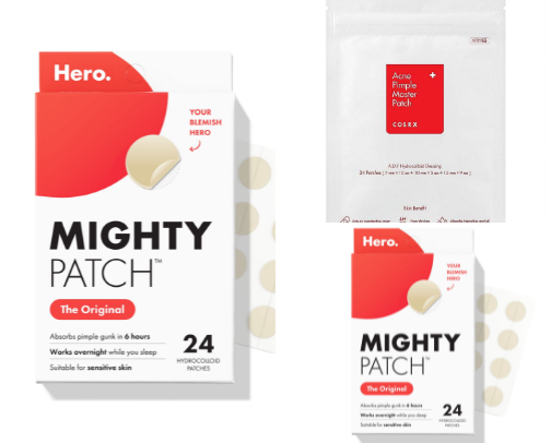 Acne & Pimple Patches I’d Keep in My Skincare Stash cover photo collage