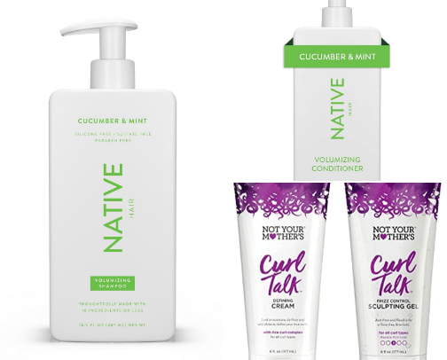 haircare cover photo collage