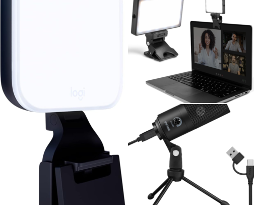 Look & Sound Better on Video Calls: A 3-Step Remote Work Upgrade Kit cover photo collage