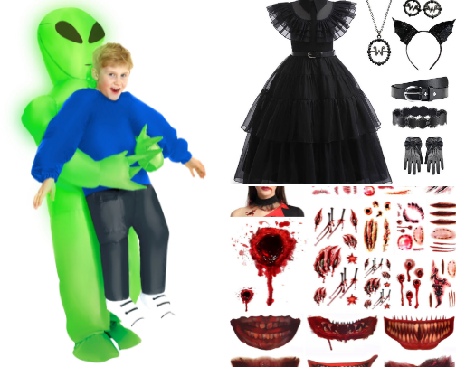 HALLOWEEN KIDS COSTUME RECOMMENDATIONS cover photo collage