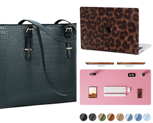 My In-Office Work Essentials: Fashion, Supplies, Tech & Chic Decor cover photo collage