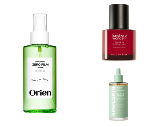 Products That Fight Acne 💗 (In skincare steps) cover photo collage