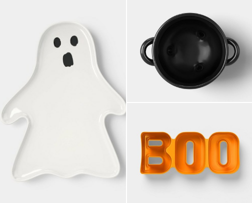 My favorite Target finds for creating a spooky (but cute!) Halloween spread. 🎃 From serving pieces and cauldrons to drink dispensers and tabletop décor, these are the pieces I’d use to turn a basic snack or charcuterie table into a Halloween-worthy setup.

Perfect for Halloween parties, spooky movie nights, kids' gatherings, grazing tables and fall entertaining. cover photo collage
