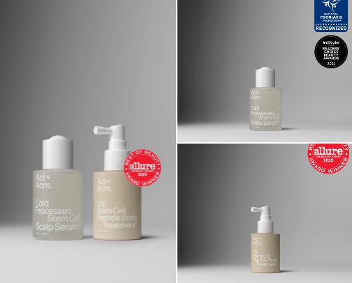 The Best Act+Acre Products for Hair Growth and Scalp Health cover photo collage