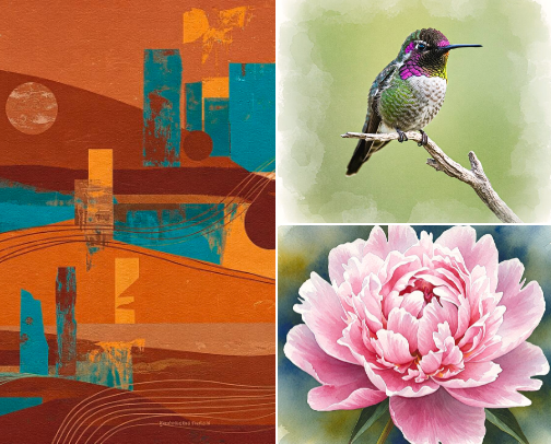 Digital Artwork cover photo collage