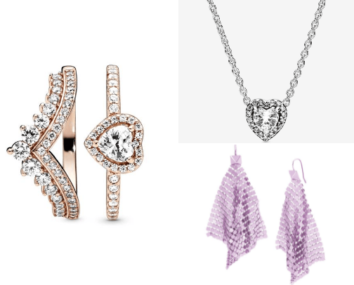 Jewellery shine and bright cover photo collage