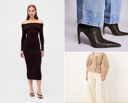 Winter Date Night Looks cover photo collage