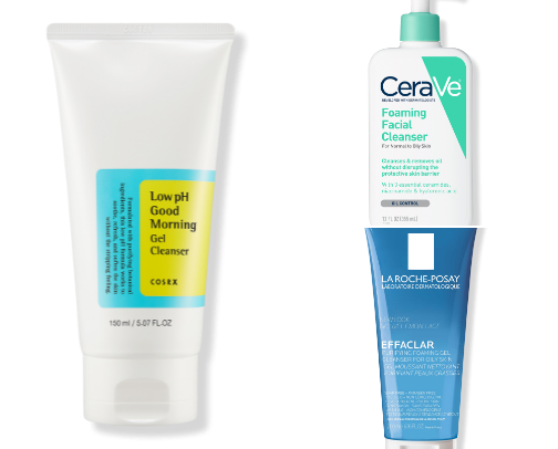 Lightweight Skincare for Oily Skin cover photo collage