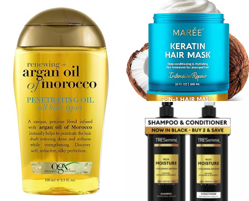 Hair Care Essentials I Swear By cover photo collage