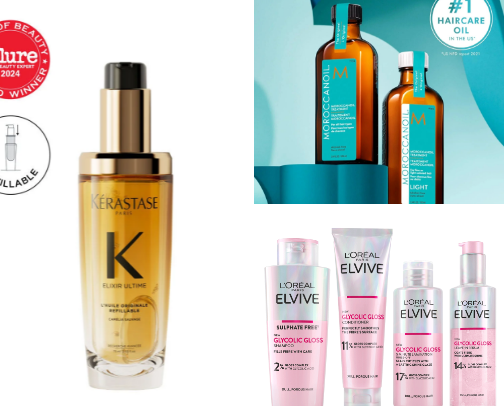 Best products and brands for healthy and long hair✨✨ cover photo collage