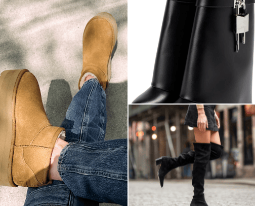 Amazon Fall Boots Must Haves cover photo collage
