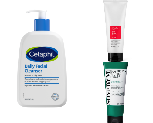 Tried and true skincare for minimalist, frugal girlies ✨ cover photo collage