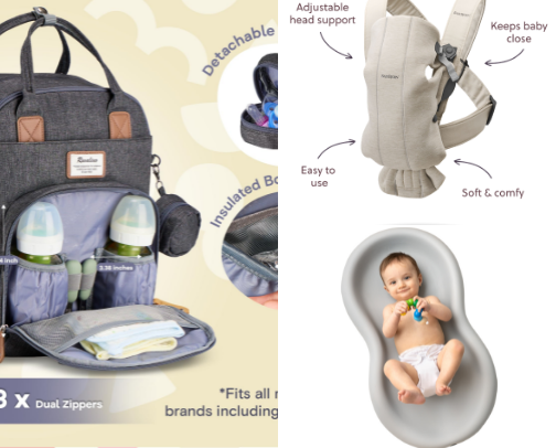 Must have for babies through big kids cover photo collage