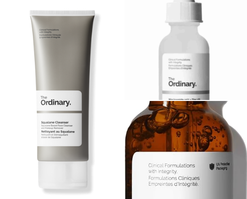 Affordable skincare cover photo collage