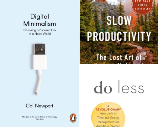 Minimalism Books That Will Change Your Life (Slow Living Essentials) cover photo collage