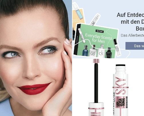 Make up, Parfums and Skin Care cover photo collage
