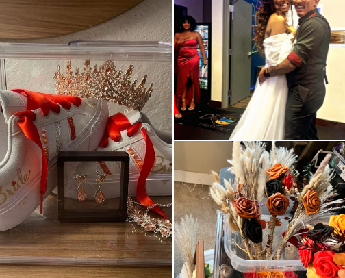 Wedding on a budget ideas cover photo collage