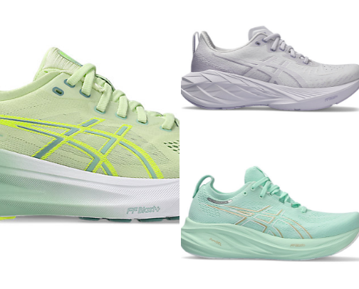 The top ASICS shoes for men and women! cover photo collage