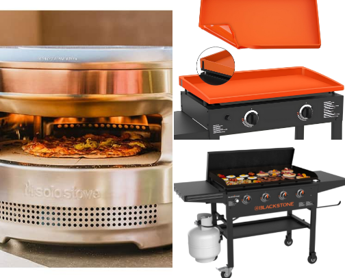 Outdoor Cooking Essentials: Pizza Ovens, Grills & Backyard Favorites cover photo collage