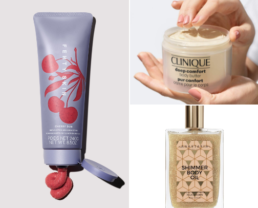Sweet & Scented: Body Lotions I Love cover photo collage