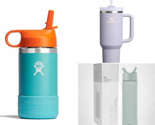 My new listCool Sips for Little Adventures: The Best Insulated Tumblers & Water Bottles for Kids cover photo collage