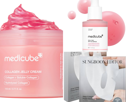 Favorite skin care cover photo collage