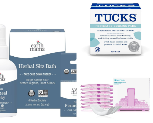 Postpartum Necessities that Changed My Life The First Week Home cover photo collage