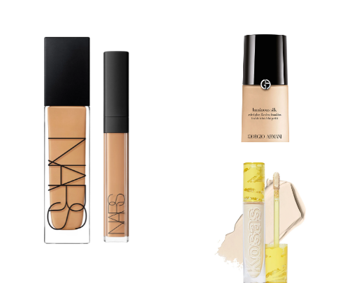 foundation and concealer for dry skin cover photo collage