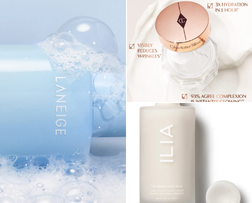 skincare 🧼🫧 cover photo collage