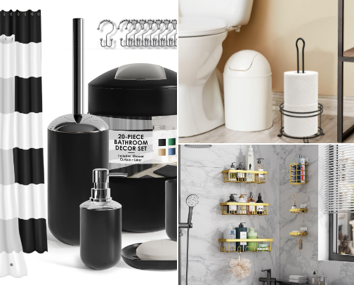 🔆✨Bathroom decor🚽🧻🧴 cover photo collage