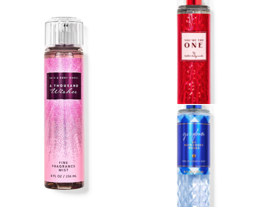 My Bath & Body Works rotation cover photo collage