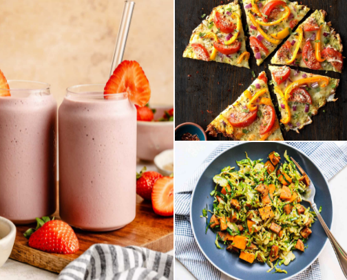 my top 17 meals for weight loss💯 cover photo collage