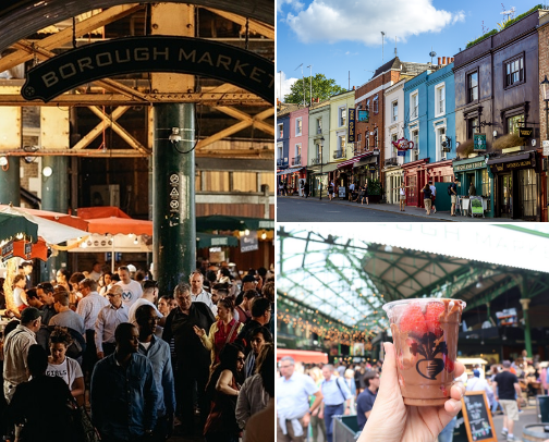 London Trip 🇬🇧 cover photo collage