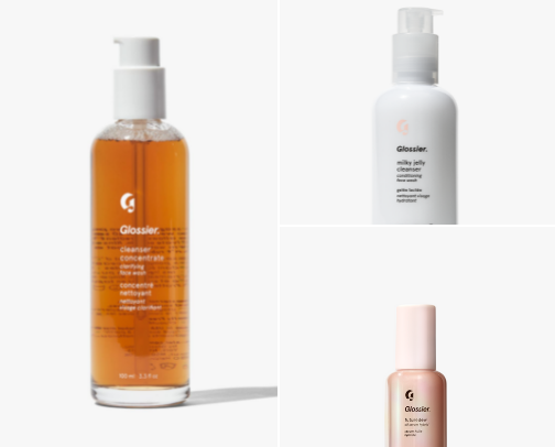 skincare for all types🫧✨ cover photo collage