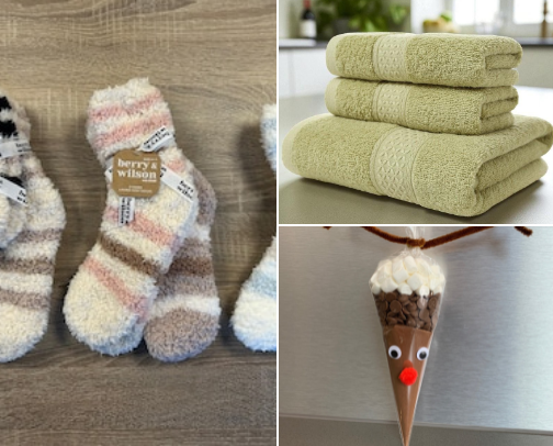 Cute Christmas stocking fillers cover photo collage