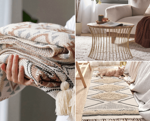 All boho bedroom cover photo collage