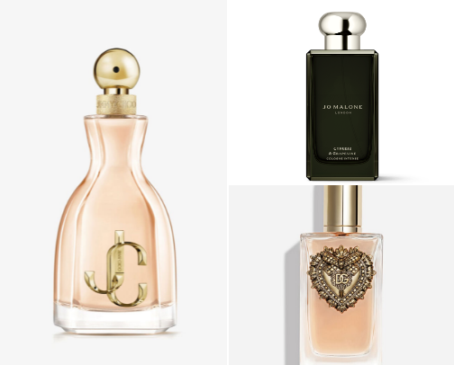 perfumes cover photo collage