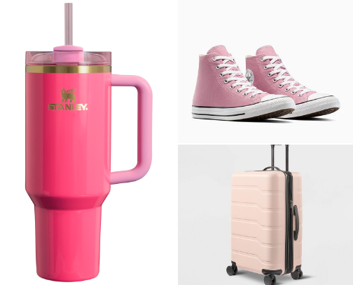 everything pink cover photo collage