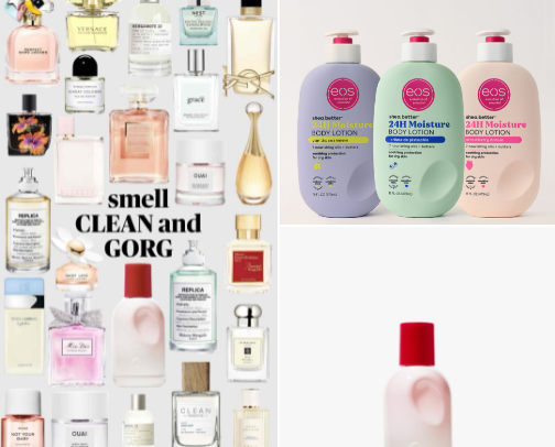 How to get complimented on how you smell everywhere you go! (My favorite perfume/ body wash/ lotion recs) cover photo collage
