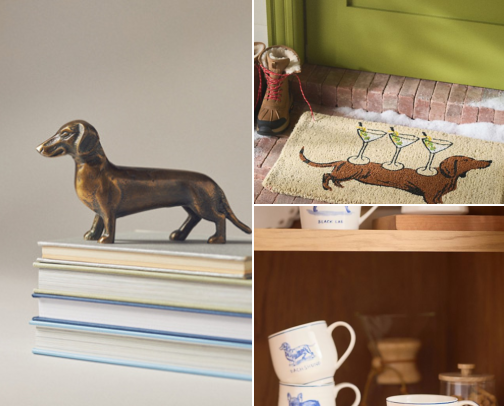 🐶 Dachshund Home Decor cover photo collage