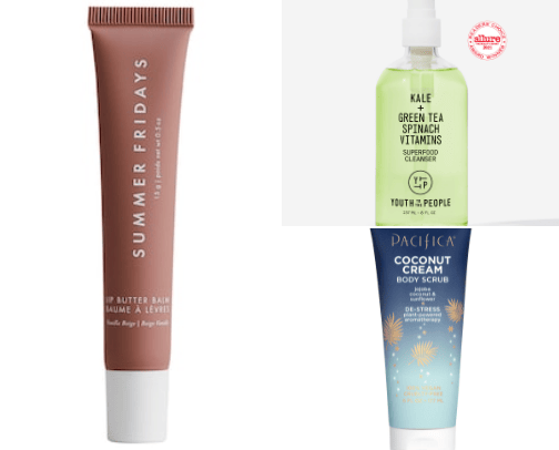 skincare  cover photo collage