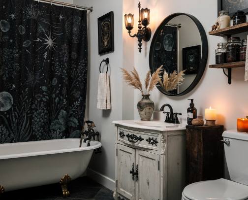 🛁 Luxe Moody Bathroom Deals cover photo collage