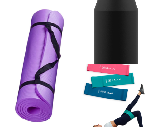 Postpartum Starter Pack for Moving Your Body Intentionally cover photo collage