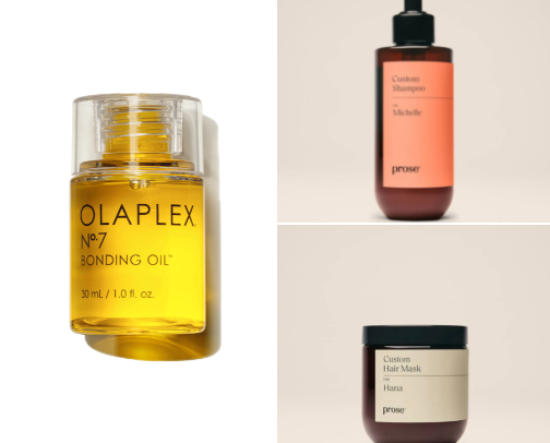 🫐↝Healthy Hair Must-Haves↜ cover photo collage